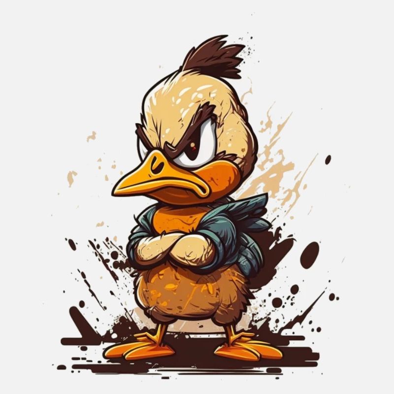 Angry duck 1