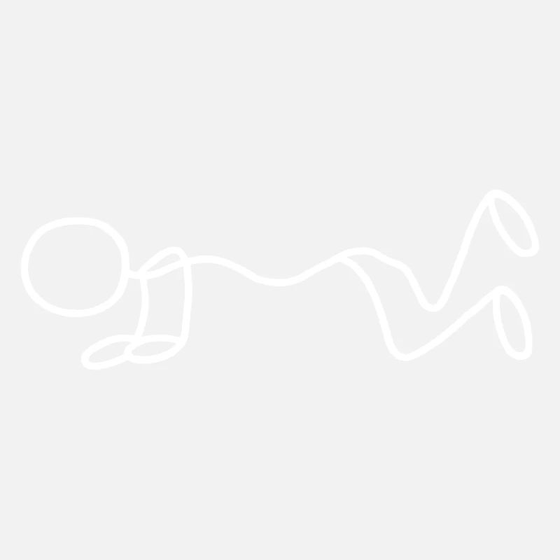 Stick figure - pushups