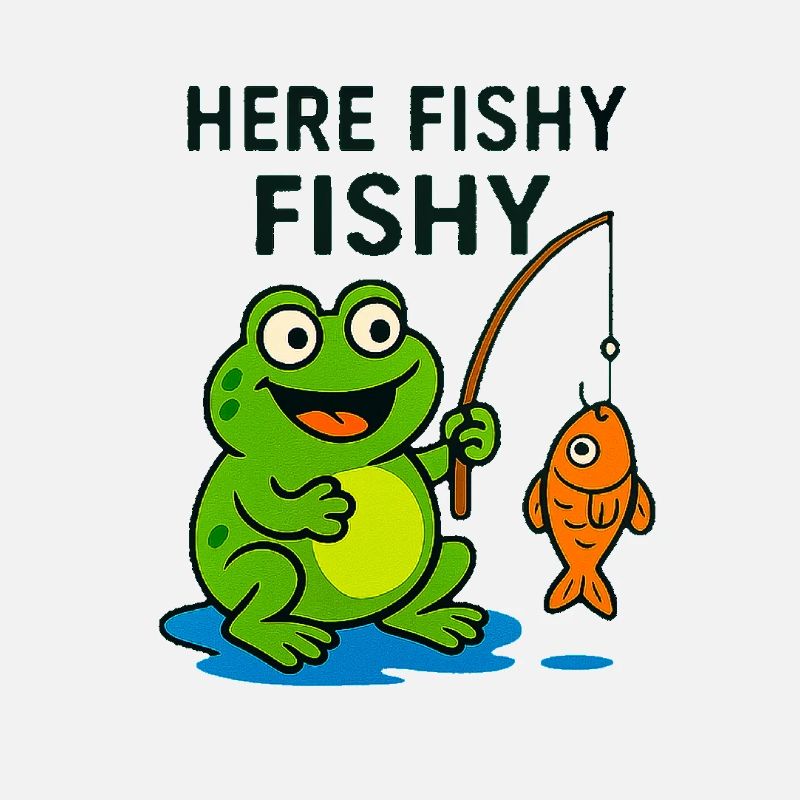 Friendly Fish Monkey and Frog