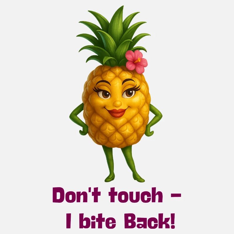 Don't touch pineapple