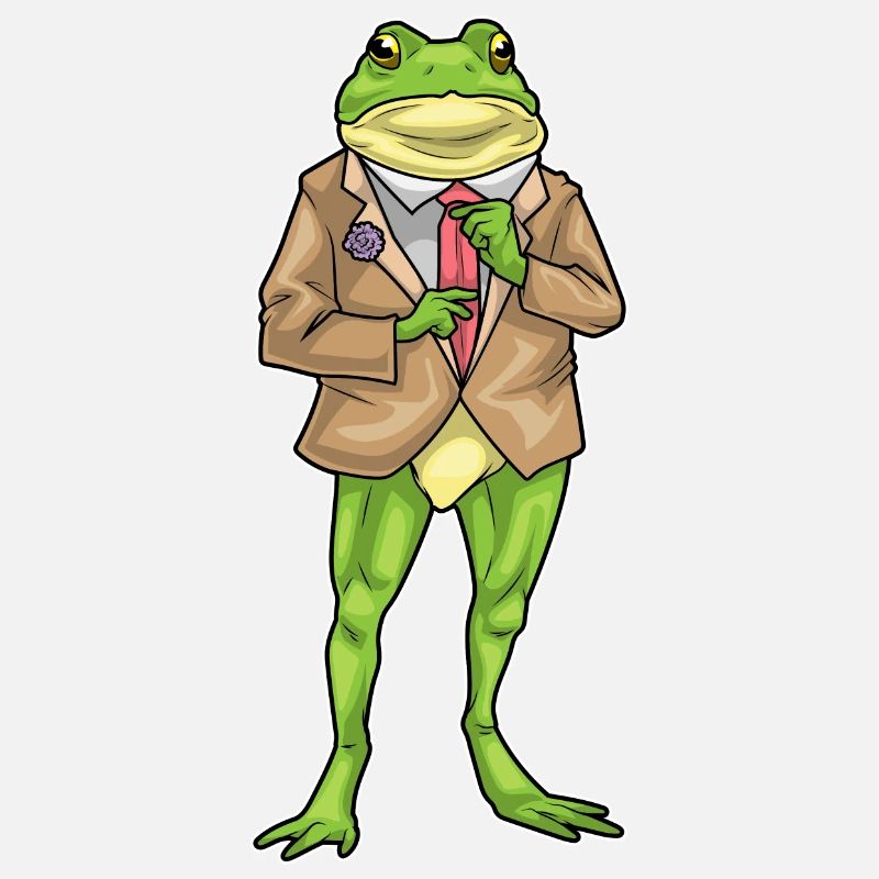 Frog Groom Jacket Wedding
