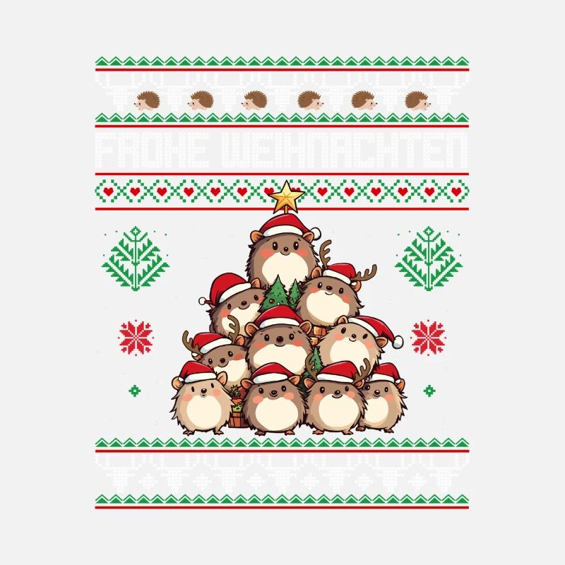 Igel Weihnachtsbaum Weihnachten
