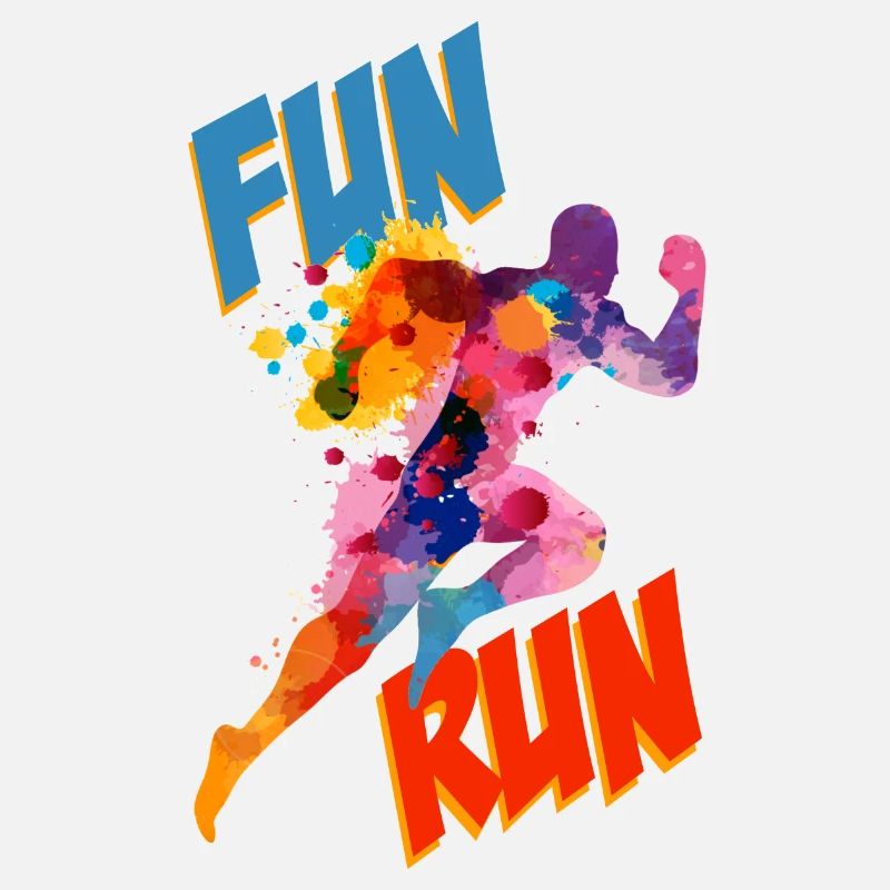 Fun Run Leichtathletik Sprinter