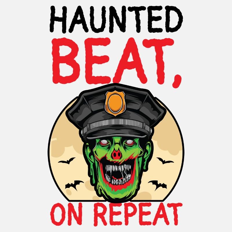 Haunted Beat, On Repeat Polizist Halloween
