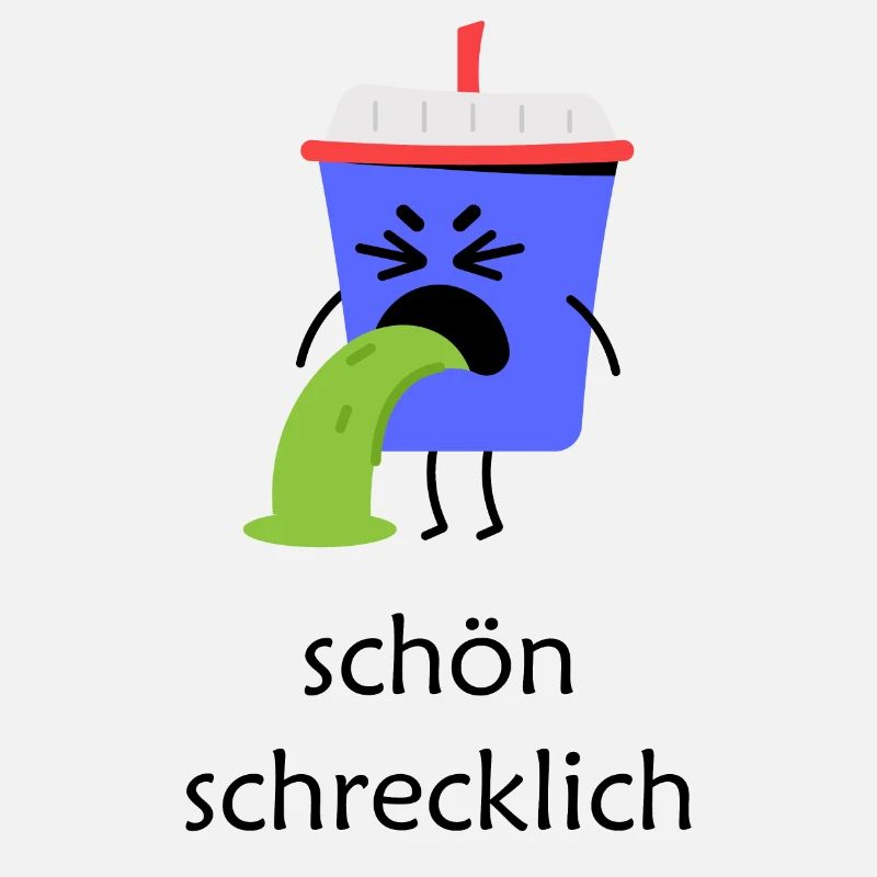 Becher Ekeleregend schön schrecklich