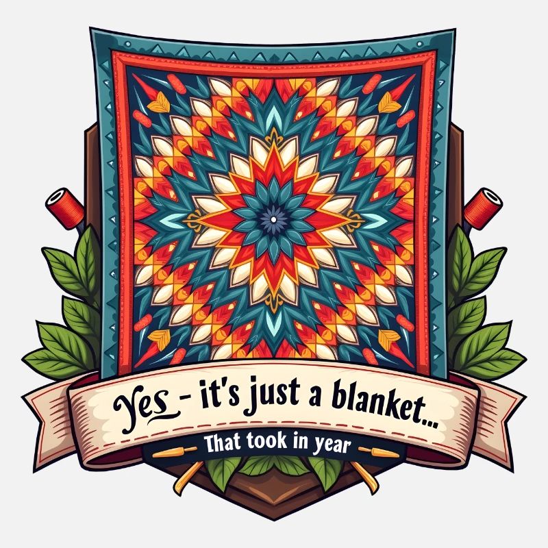 Quilting Sewing - Self-Sewn Blanket