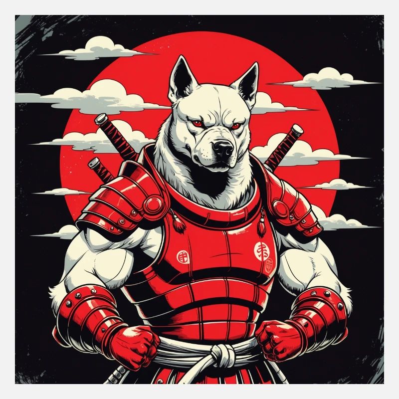 Samurai Dog Guardian