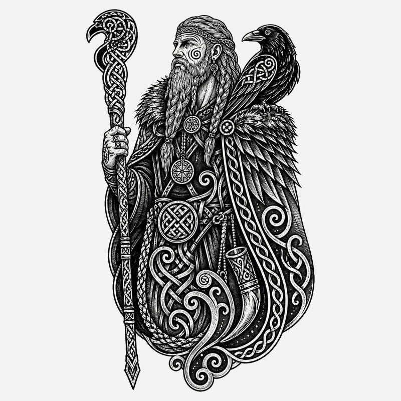 Runemage and Raven