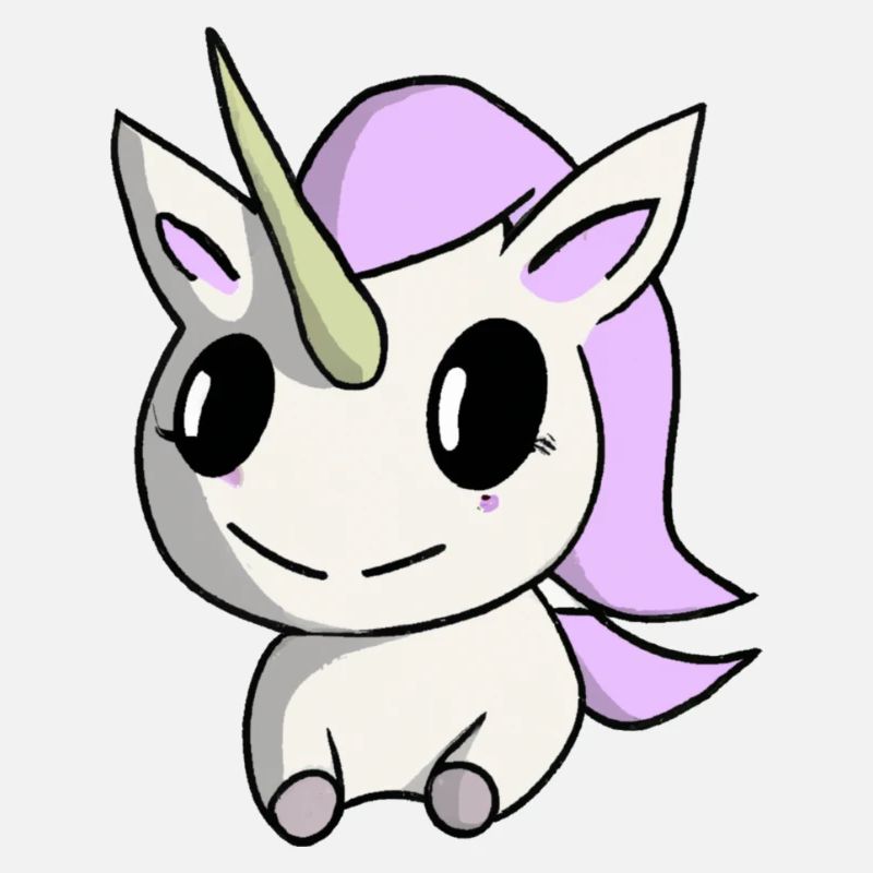 Kleines Einhorn