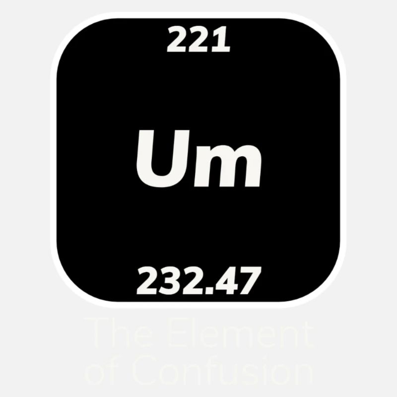 Um élément de confusion