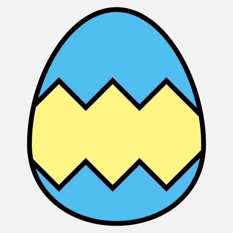 Osterei farbenfroh
