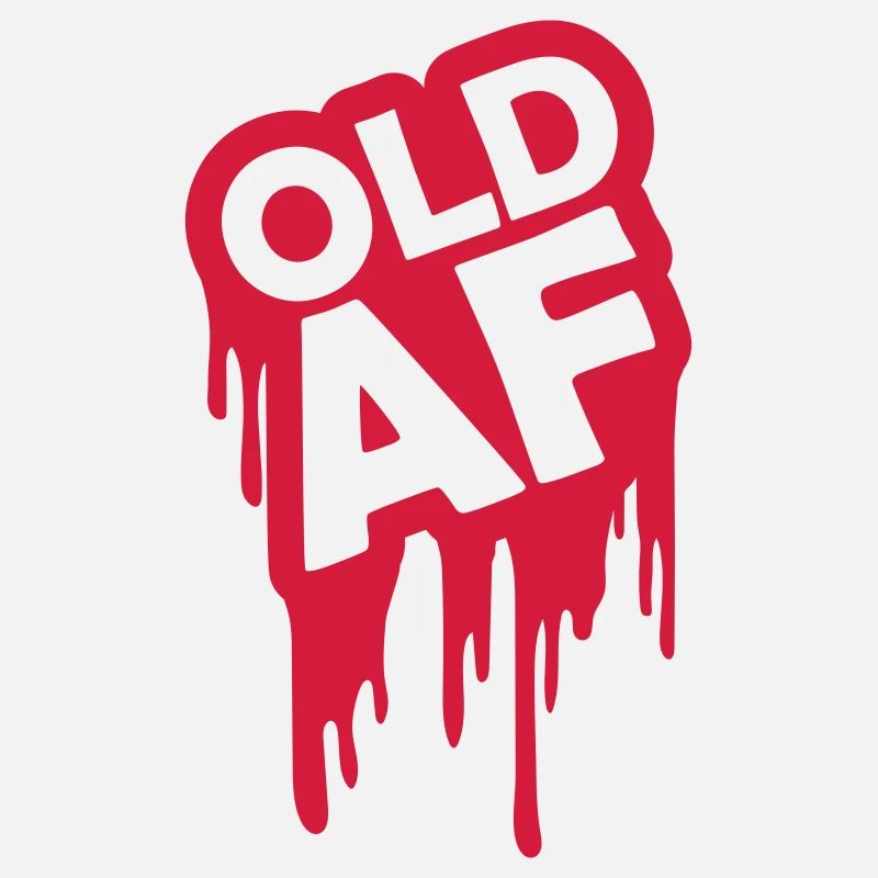 old AF Text Logo