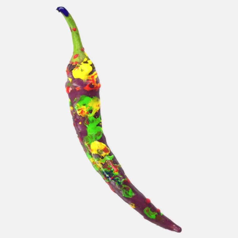 Chili Farbexplosion Illustration