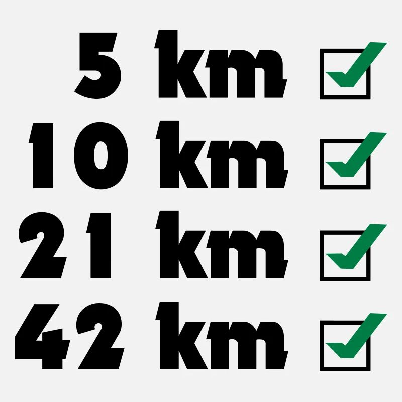 Marathon Checklist