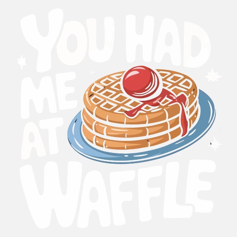 Waffles Breakfast Sweets