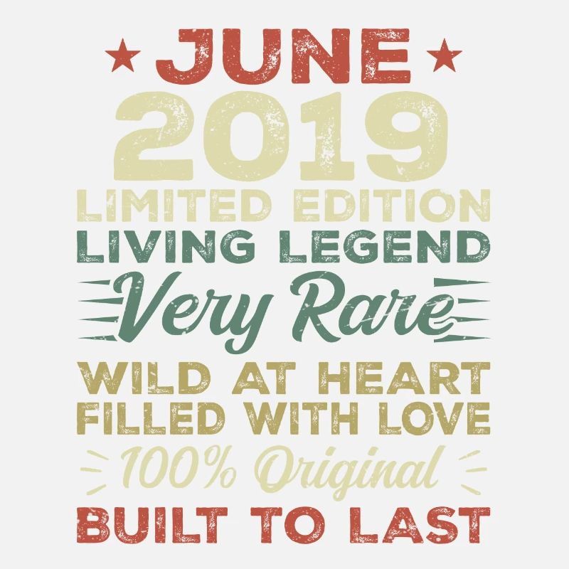 Juni 2019 Geburtstag Juni 2019 Geschenk Juni 2019
