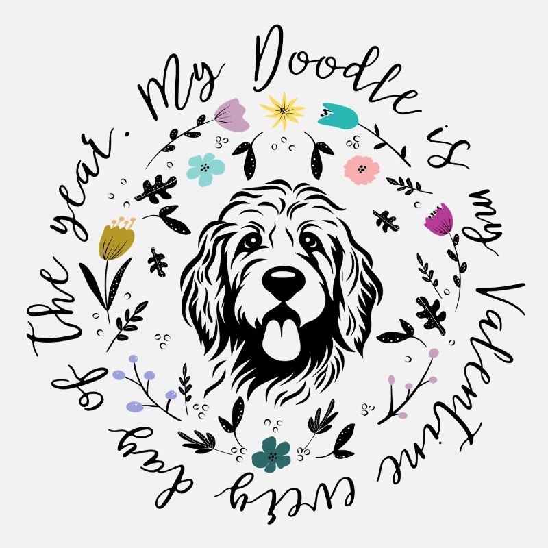 Mon Doodle est mon Valentin tous les jours de l’année.