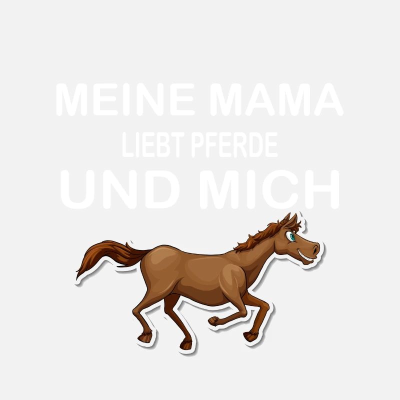 Mama Mutter Pferde Liebe Geschenk Kleinkind