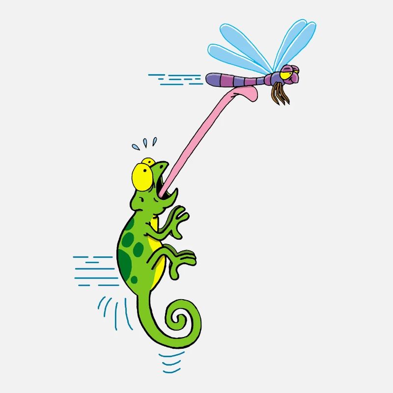 Die Libelle und das Chamäleon