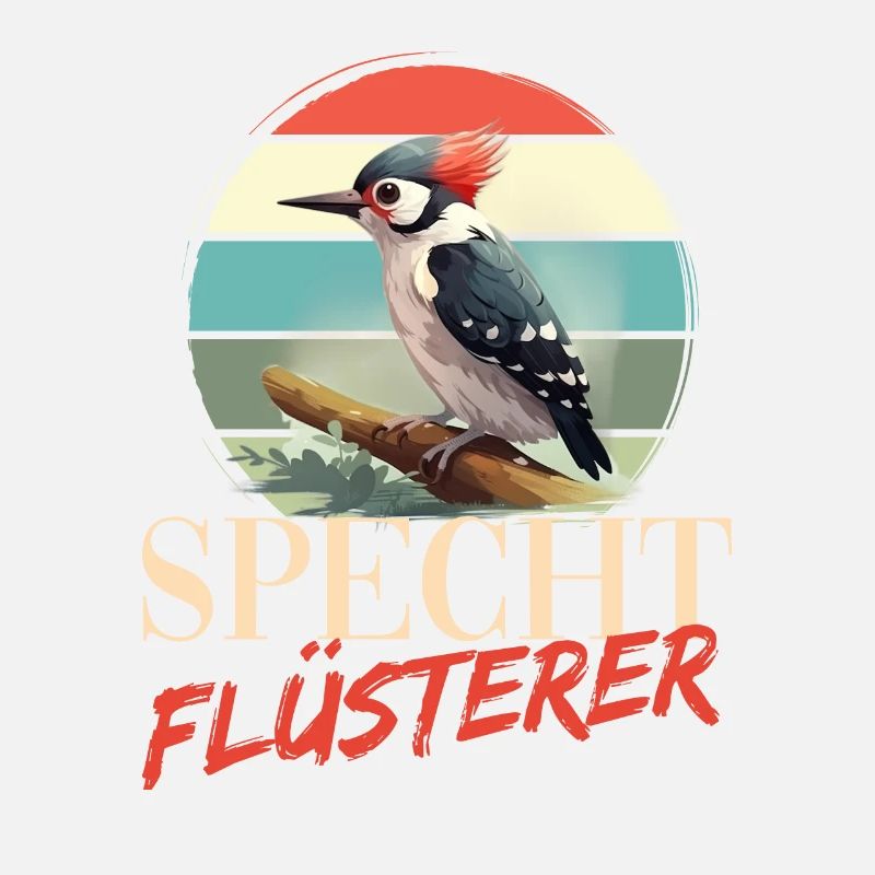 Specht Flüsterer Buntspecht Vogel