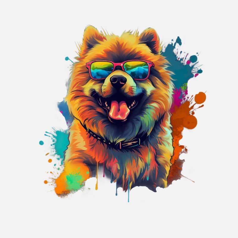 Chow Chow Hund Chinesische Hunderasse