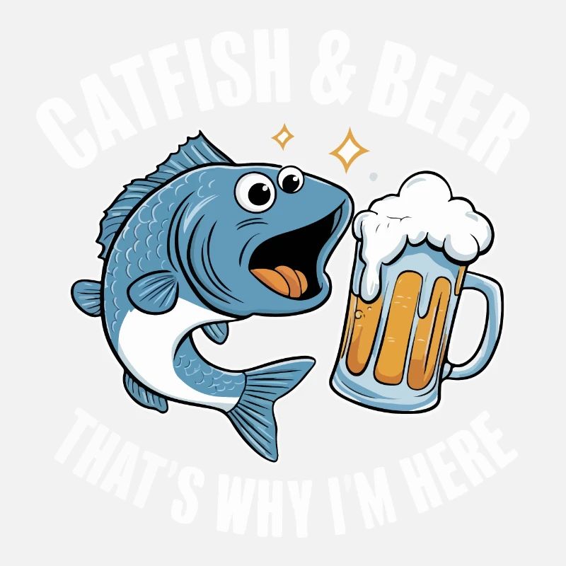 Catfish and beer, That's why I'm here
