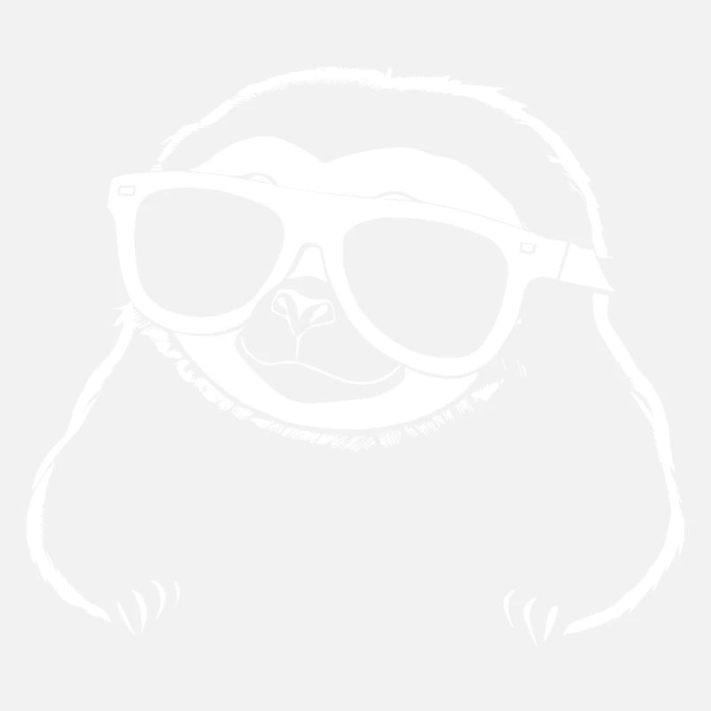 Sloths Anime Sloth Manga Sloth Sunglasses