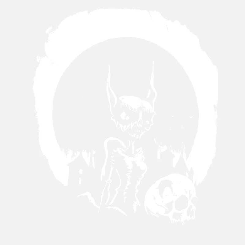 Dark Art Occult Horror Alien Halloween Grindcore
