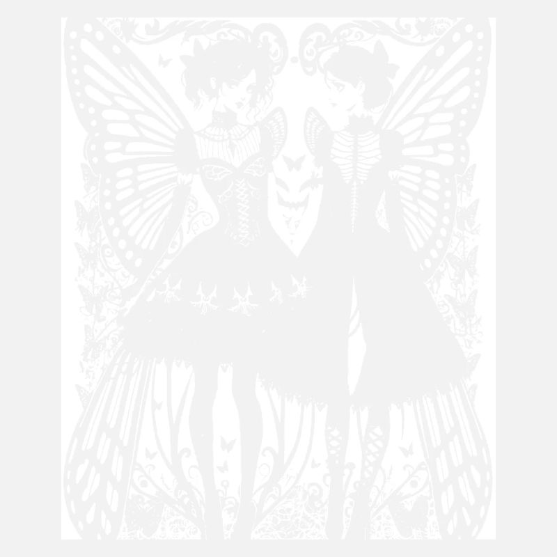 Fairycore Ästhetik Grunge Skelett Fee Goth G