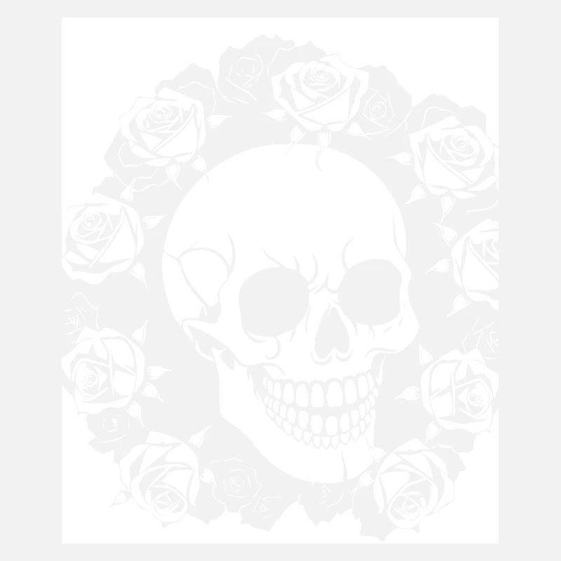 Horror Skull Skull Art Skull Gothic Heavy Metal