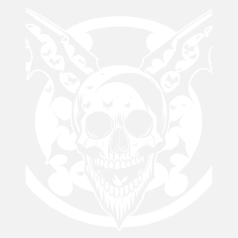 Horror Skull Skull Art Skull Gothic Heavy Metal