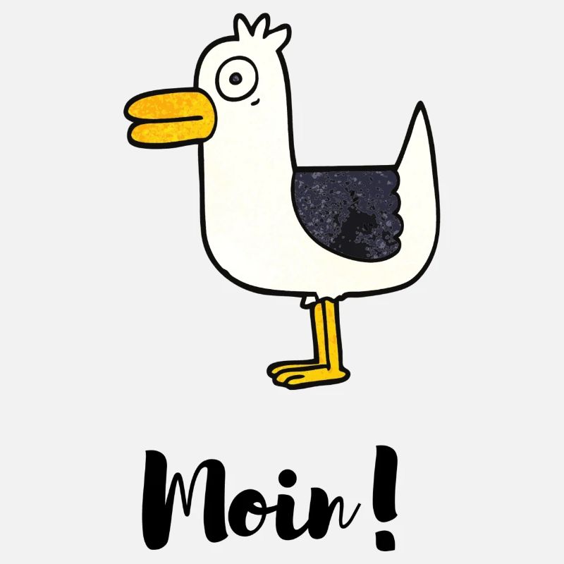 Moin mit Möwe