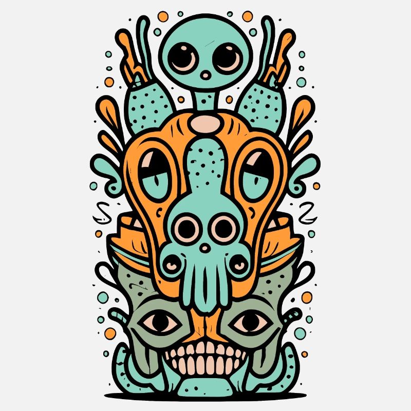 Alien doodles