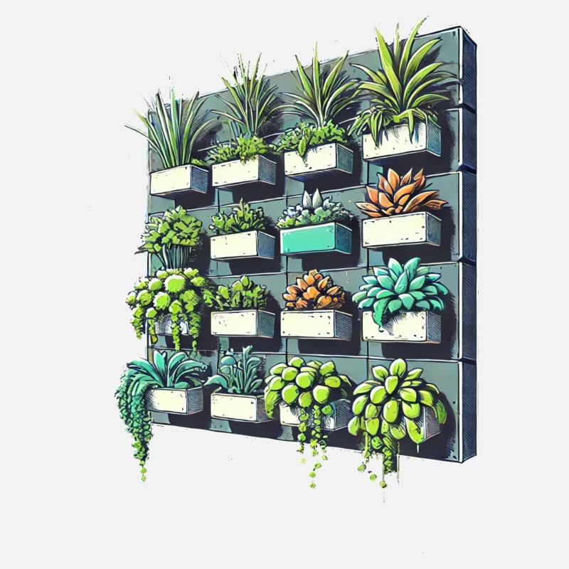 Vertikaler Garten