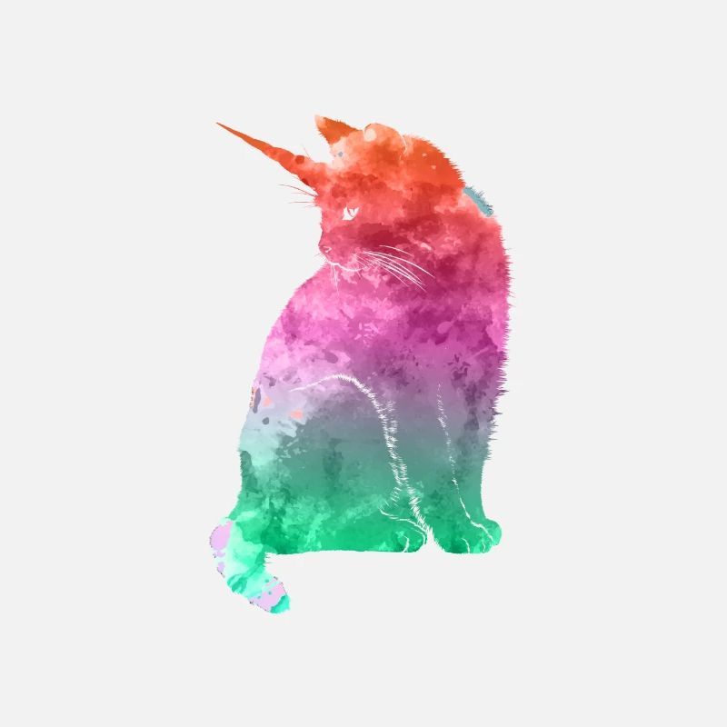 Einhorn Katze Geschenk
