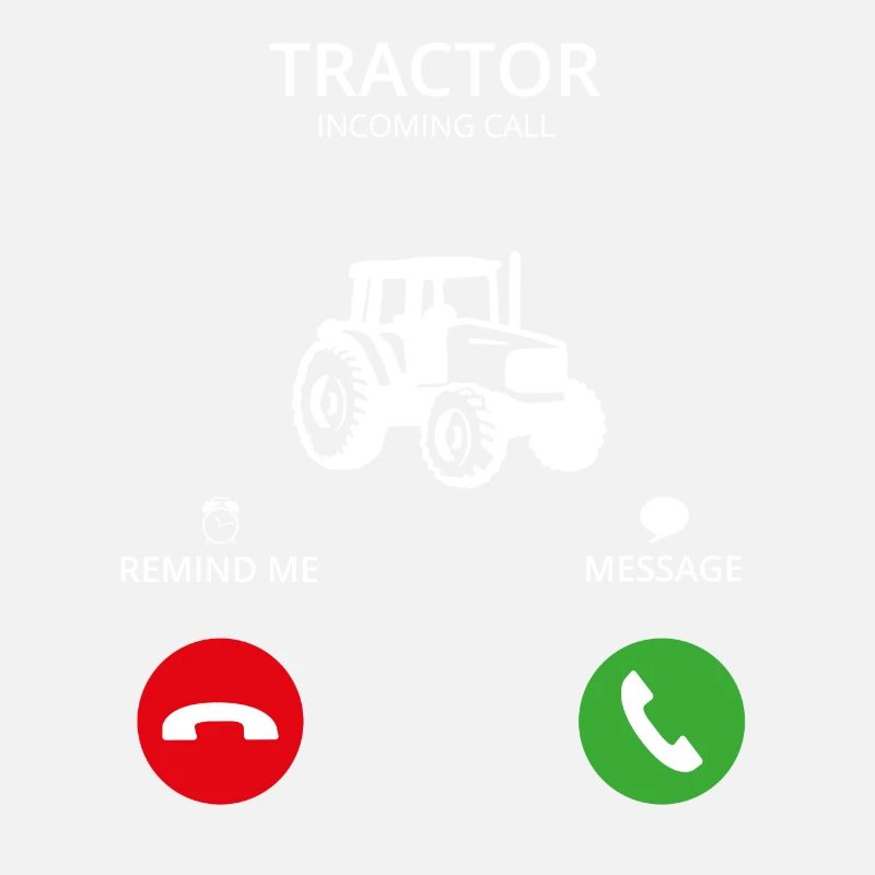 Call Mobile Anruf tractor traktor landwirt