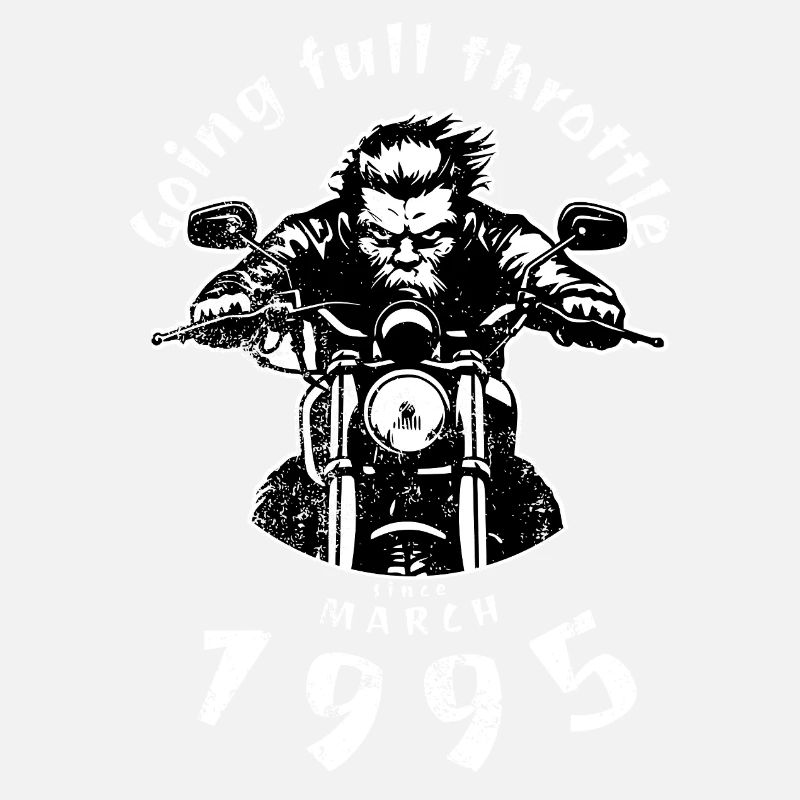 30. Geburtstag Going full throttle since 03/1995