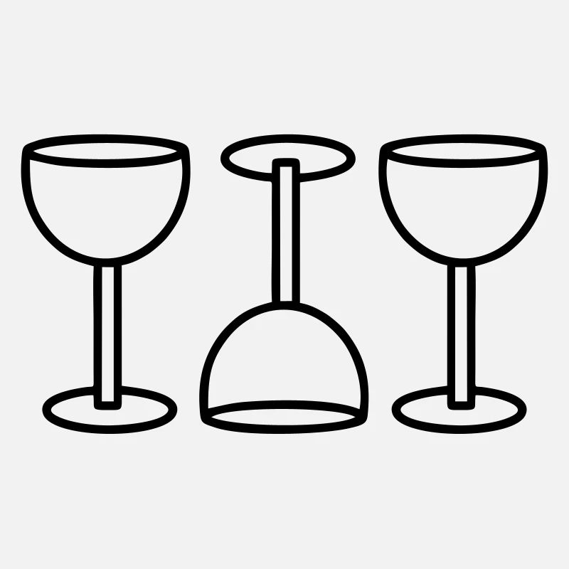 3 Weingläser