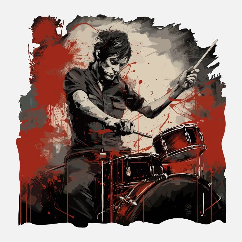 Drummer red