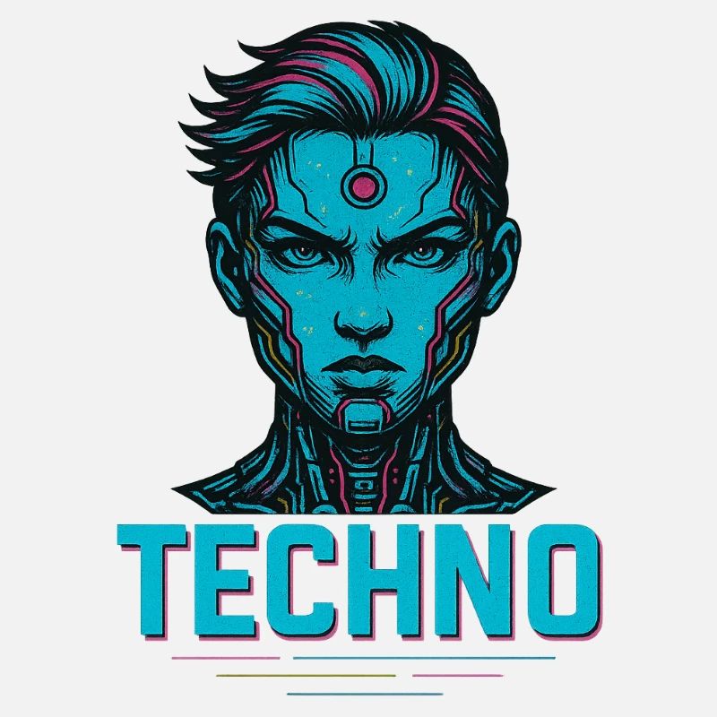 Futuristic cyborg design