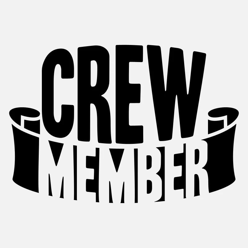 Cool Crew Member Banner Logo