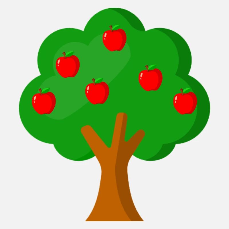 an apple tree