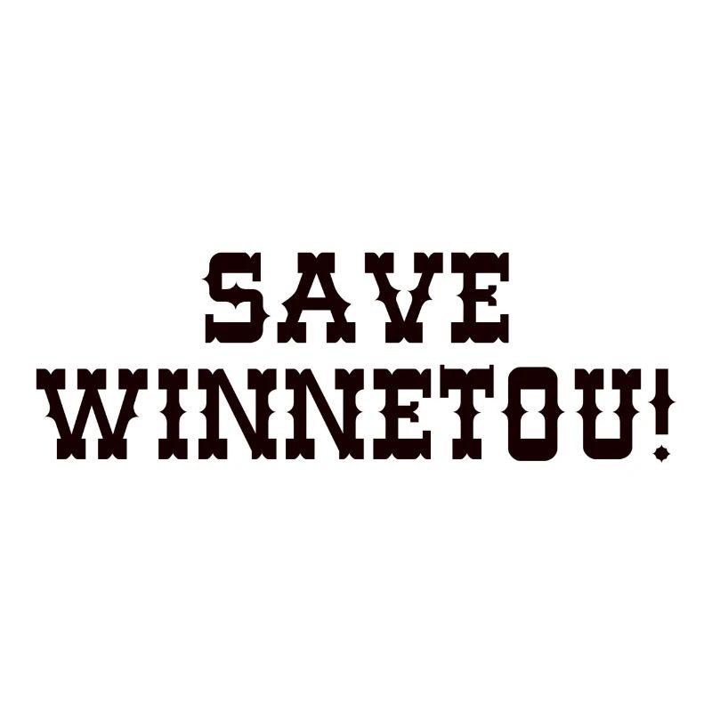 save winnetou,font,typo,black,western