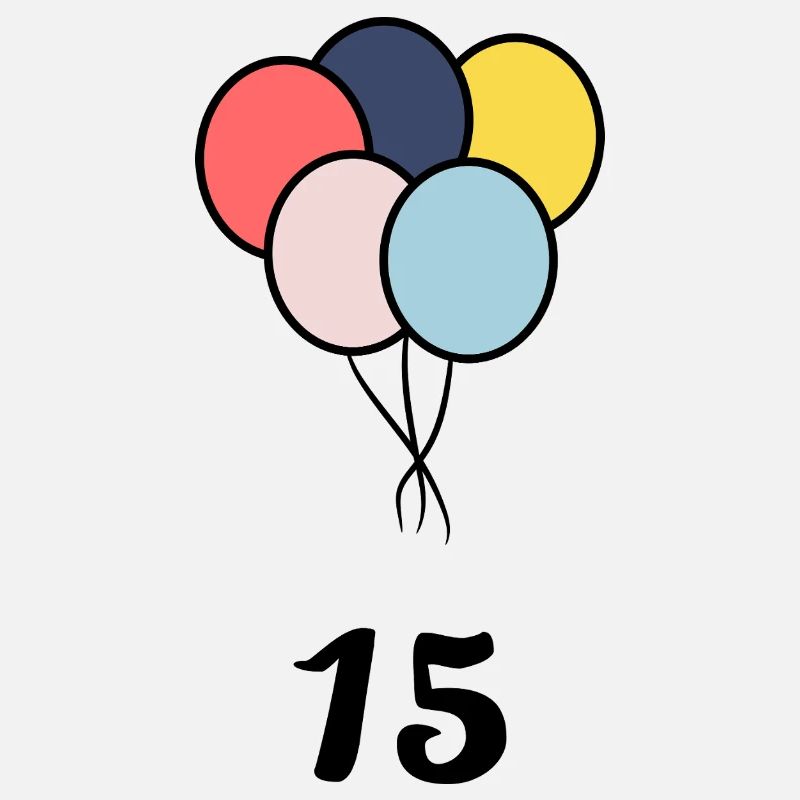 15. 15 ANS. 15e ANNIVERSAIRE. ANNIVERSAIRE 15 ANS.