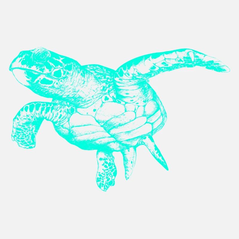 Sea Turtle (Neon)