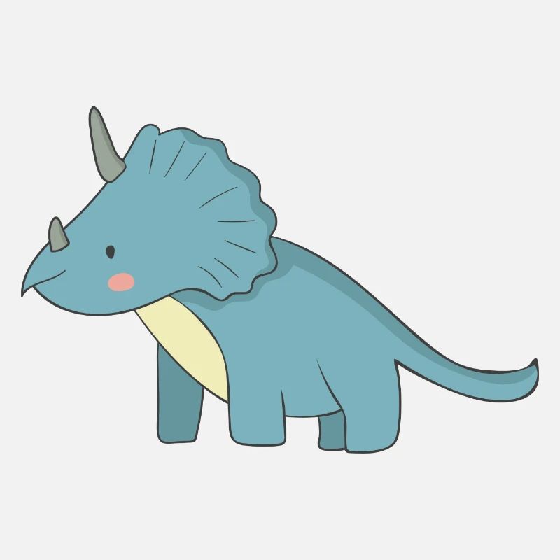 Geschenk Dinosaurier Fossil Kawaii Trex Comic Dino