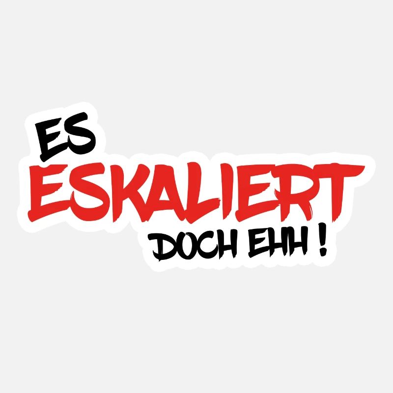 ES ESKALIERT DOCH EHH !