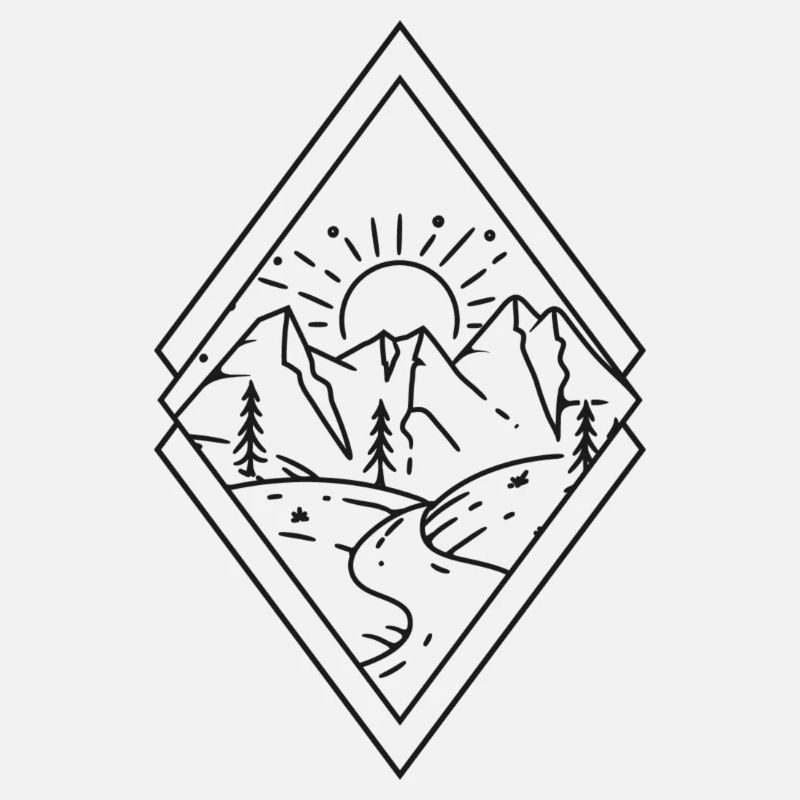 Berg Abenteuer Geschenk Spruch Bergsteigen Wandern