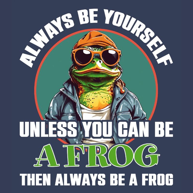 Sei Du selbst oder sei ein Frosch