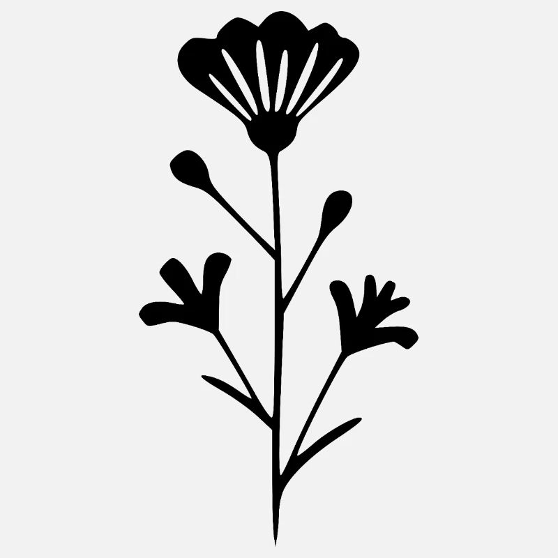 Fleurs noires Fleurs en fleur Fleurs sauvages Herbes